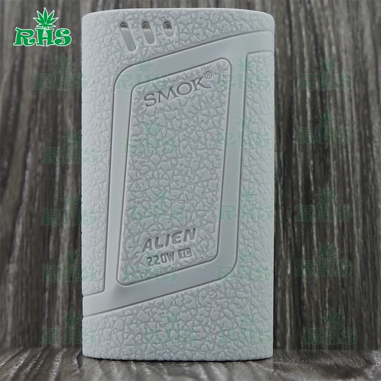 США самый популярный Smok Alien Box мод, силиконовый чехол Cood дизайн SMOK Alien 220 w комплект, силиконовый чехол