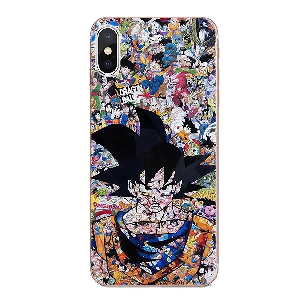 Модный дизайнерский чехол для мобильного телефона Dragon Ball Z Anime Goku Super Apple iPhone X XS Max XR
