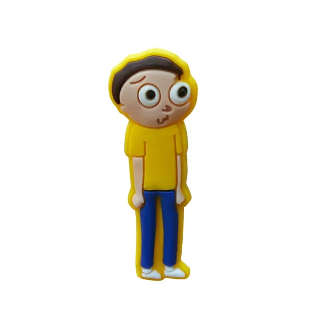 rick and morty croc charms