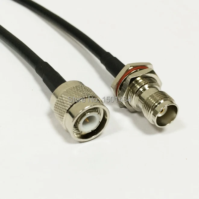 Новый штекер TNC Гнездовой разъем RF кабель RG58 по оптовой цене Быстрая доставка 50 см