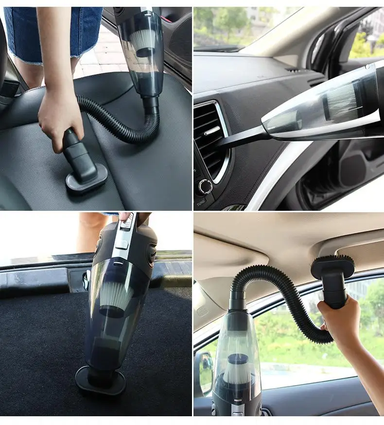 Adeeing Портативный Ручной USB Перезаряжаемый автомобильный пылесос высокой мощности беспроводной автомобильный пылесос ручной автомобильный пылесос r25
