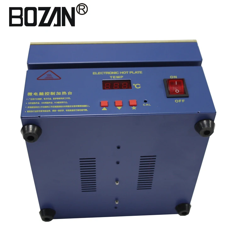 550W BGA Reballing Station 946-1515 Pre-heater Constant Temperature Heating Plate Soldering Machine PCB Preheater BOZAN