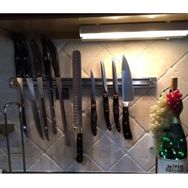 держатель для ножей магнитный steel, 50 см, нержавеющая сталь. магнитный держатель для ножей 30см akh030 domenic. магнитный держатель для ножей homescape. магнитный держатель для ножей gipfel 17350867. как вешать ножи на магнитный держатель.
