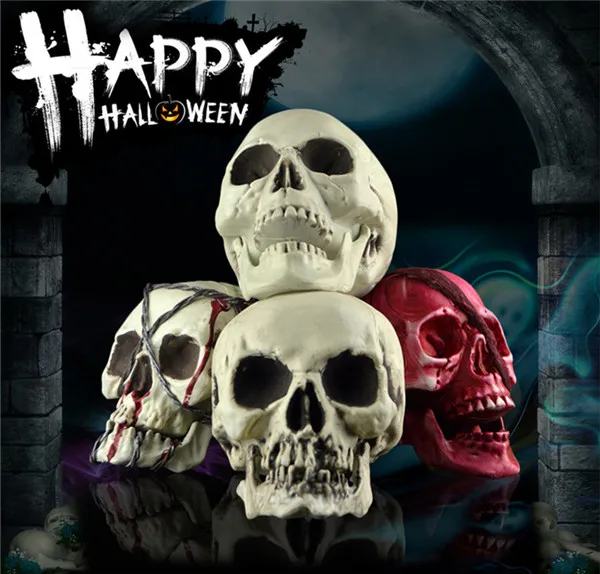 Scary Skeleton Heads Figure Halloween party supply gifts - 1