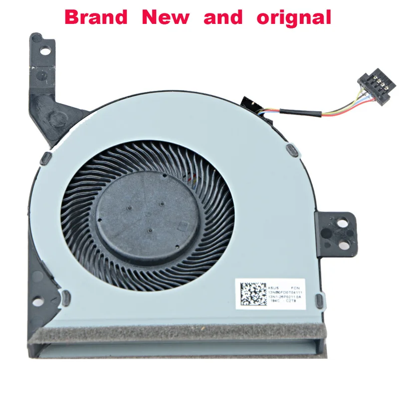 

New original cpu cooling fan for ASUS X542 X542BA X542U X542UA X542UQ X542UR 13N1-26P0211 13NB0FD0T04111