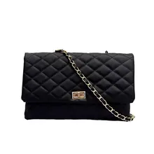

Miling Korean Version Of The Rhombic Bag Female Fashion Handbag Simple Versatile Turn Lock Diagonal Package
