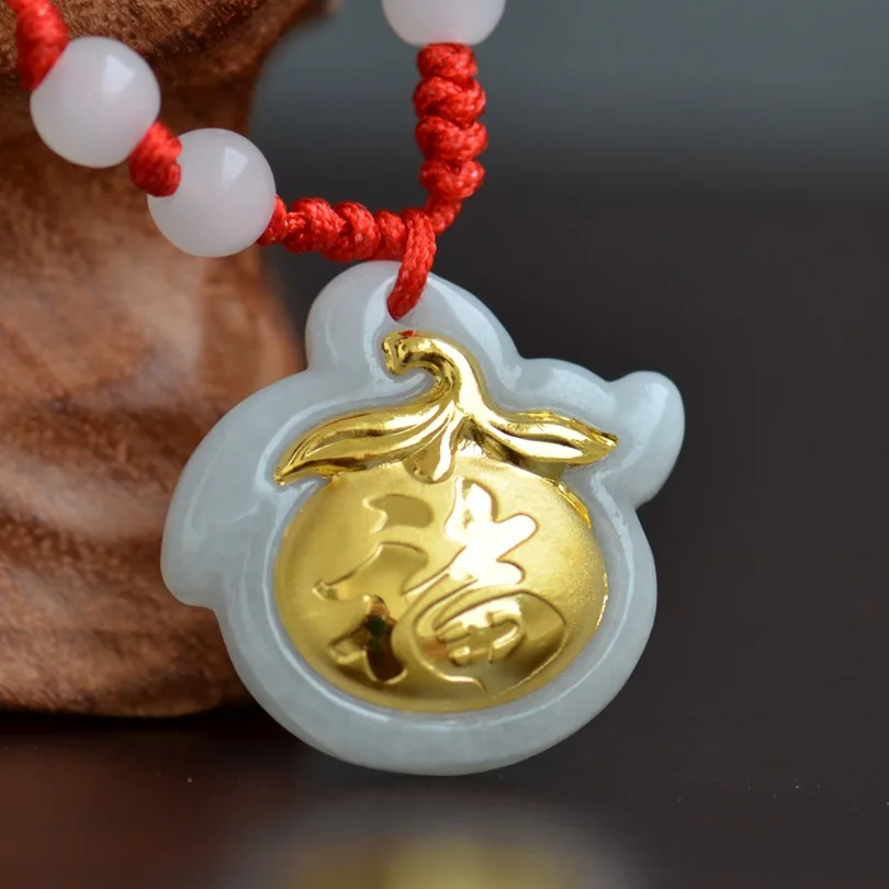 China White Jade Pendants For Child Fashion Good Quality Gift Pendant
