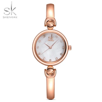

Shengke Brand 2018 New Watch Women Reloj Mujer Fashion Bracelet Wristwatches Female Geneva Quartz Clock Luxury Relogio Feminino