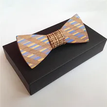 Цвет древесины Горячая формальный коммерческий деревянный галстук-бабочка галстук мужской сплошной цвет брак галстук-бабочка для мужчин Конфеты Цвет Бабочка