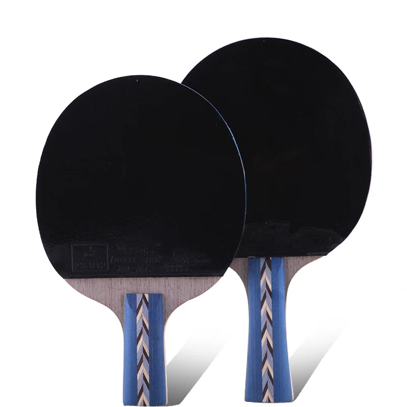 الأصلي مزدوجة الأسماك 5 نجوم 5A الجدول مضارب التنس مضرب الخفافيش الرياضية الخشب شفرة سريع هجوم حلقة ل الهواة ترفيه اللاعبين
