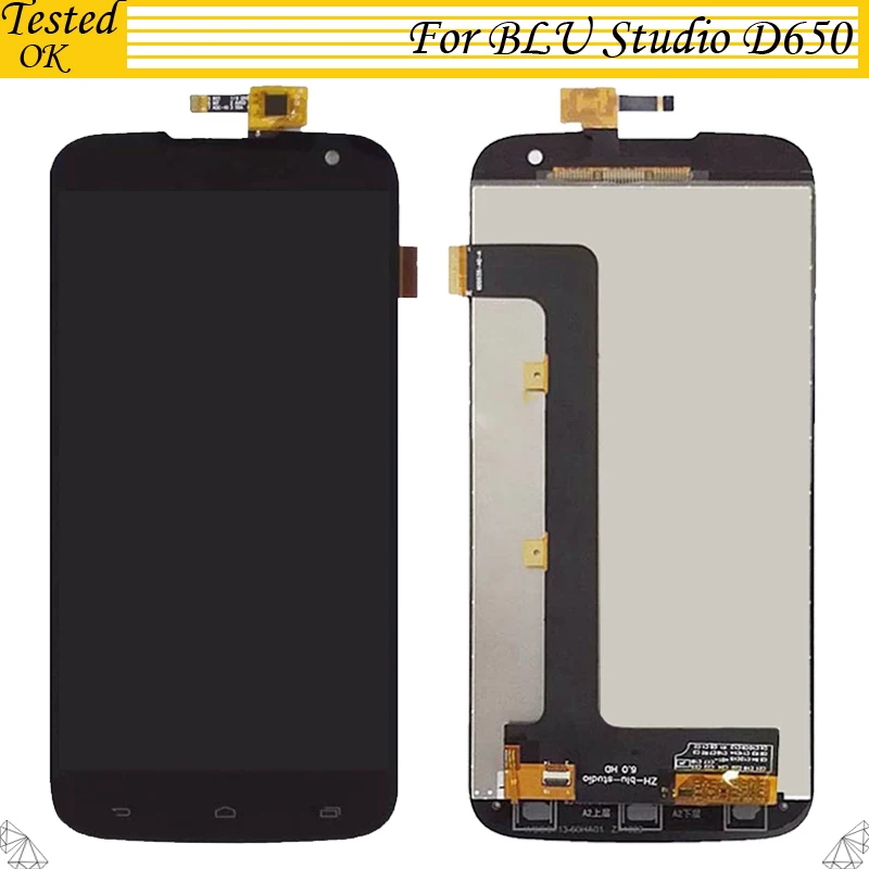 

6"inch For Blu STUDIO 6.0 HD D650 D650A LCD Display and Touch Screen Replacement LCD Screen Replacement Tested Working Assembly