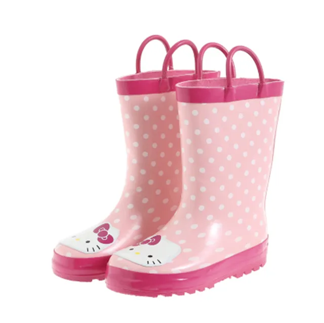 Kid Little Girls Umbrella raincoat and rain boots Set in Umbrellas