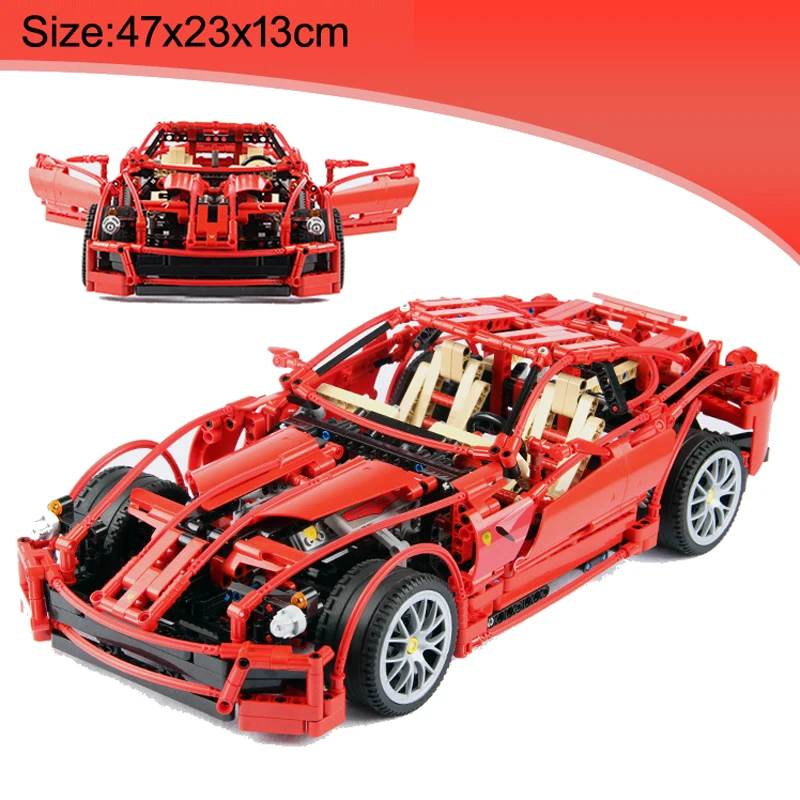 

Decool Technic Building Block Sport Car 599GTB Educational Bricks 1322pcs Toy For Boy Gift