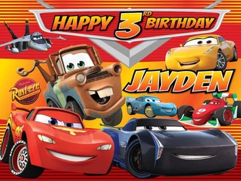 

custom Cars happy birthday baby child photo background photography backdrops quality vinyl