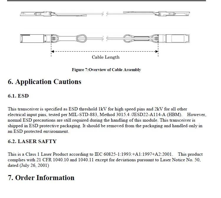 40 г QSFP to QSFP 3 м (9ft) OM2 AOC active-оптический кабель совместим