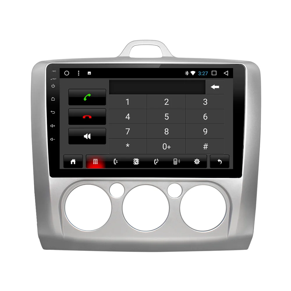 Excellent JIUYIN Android 8.1 Car DVD Multimedia Player GPS For ford focus 2 3 2006 2007 2008 2009 2010 2011 audio car radio 1