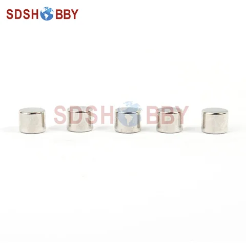 5pcsbag 44mm54mm Strong Rare Earth Powerful N38 NdFeB Magnet Cylinder Super Permanent Magnets for RC Gas Engine title=