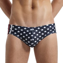 Горячая Распродажа мужские s плавки Цветной купальник сексуальные мужские плавки для купания водоотталкивающие мужские плавки T0347