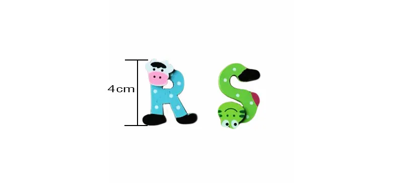 Wooden Cartoon Alphabet (8)