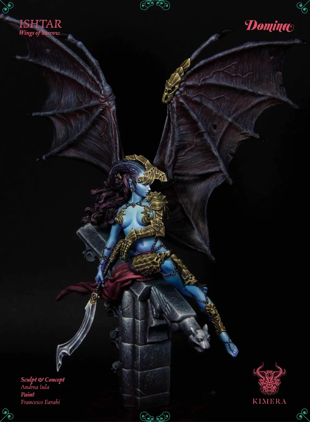 [Loong Way миниатюры] Kimera модели Ishtar 75 мм полимерная миниатюра|miniature|miniature resinminiature model |
