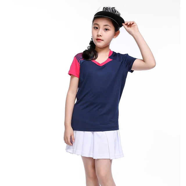 Free print name Children Badminton clothes Girl tracksuit , Sports
