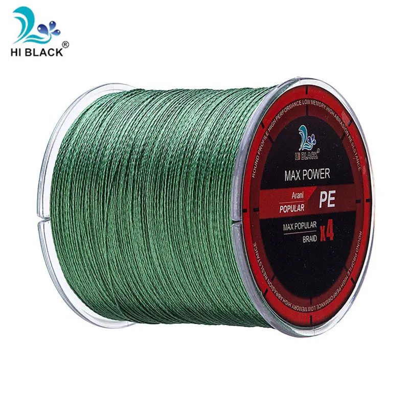 شحن مجاني 4 السواحل اليابان المتعددة الشعيرات 100% صنارة صيد بولي ايثيلين مجدول 8LB إلى 80LB صعبة و قوية 300 M خيط صنارة الصيد
