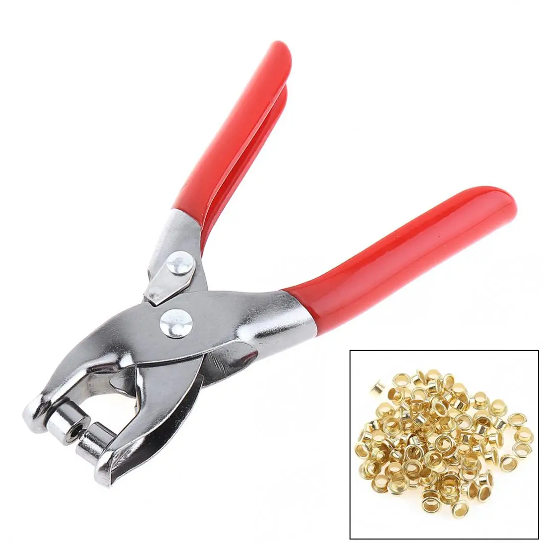 New 6 Inch Rivets pliers Holes Punch Hand Pliers Tool with Lock Catch