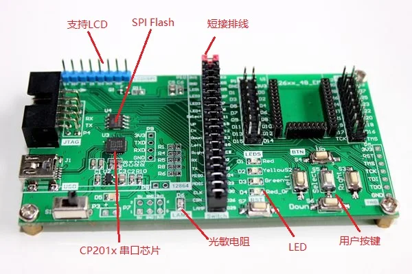 CC2650 плата Zigbee CC2650EM (с жидким кристаллом)|Интегральные схемы| |