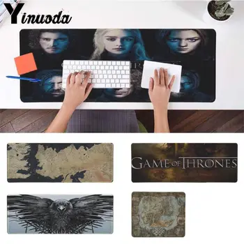 

Yinuoda Top Quality Game of Thrones map logo Silicone large/small Pad to Mouse Gaming Mouse Pad Gamer Play Mats Version Mousepad