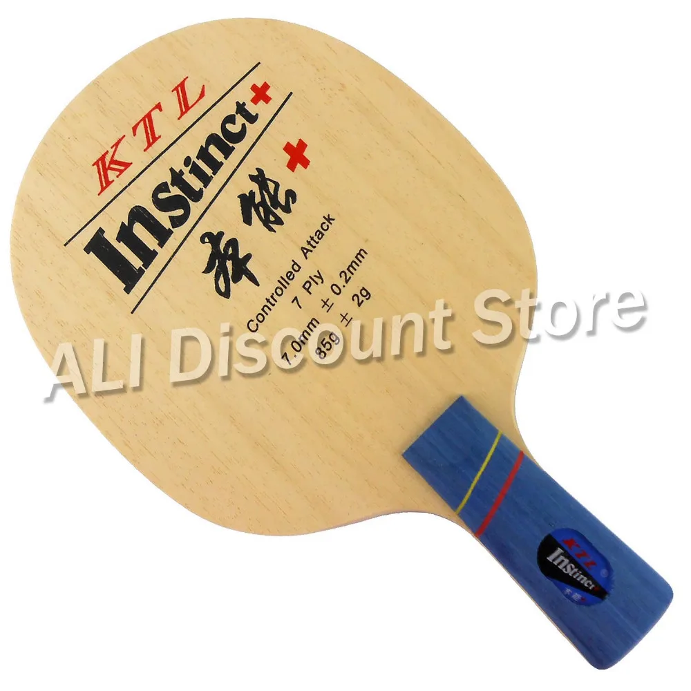 KTL Instinct+ Controlled Attack Table Tennis Blade penhold short handle CS for Ping Pong Racket