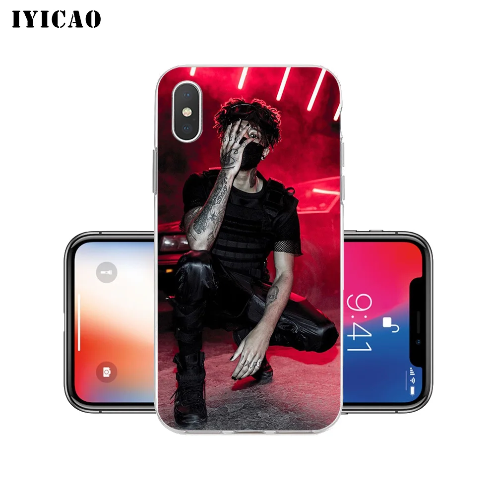 IYICAO Juice WRLD 999 Мягкий силиконовый чехол для телефона iPhone X XR XS MAX 6 6s 7 8 Plus 5 5S SE TPU