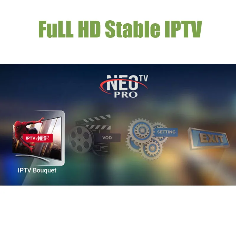 IPTV Europe Smart Android 6.0 IP TV Box Iptv Italy Portugal French Subscription Europe Arabic sticker