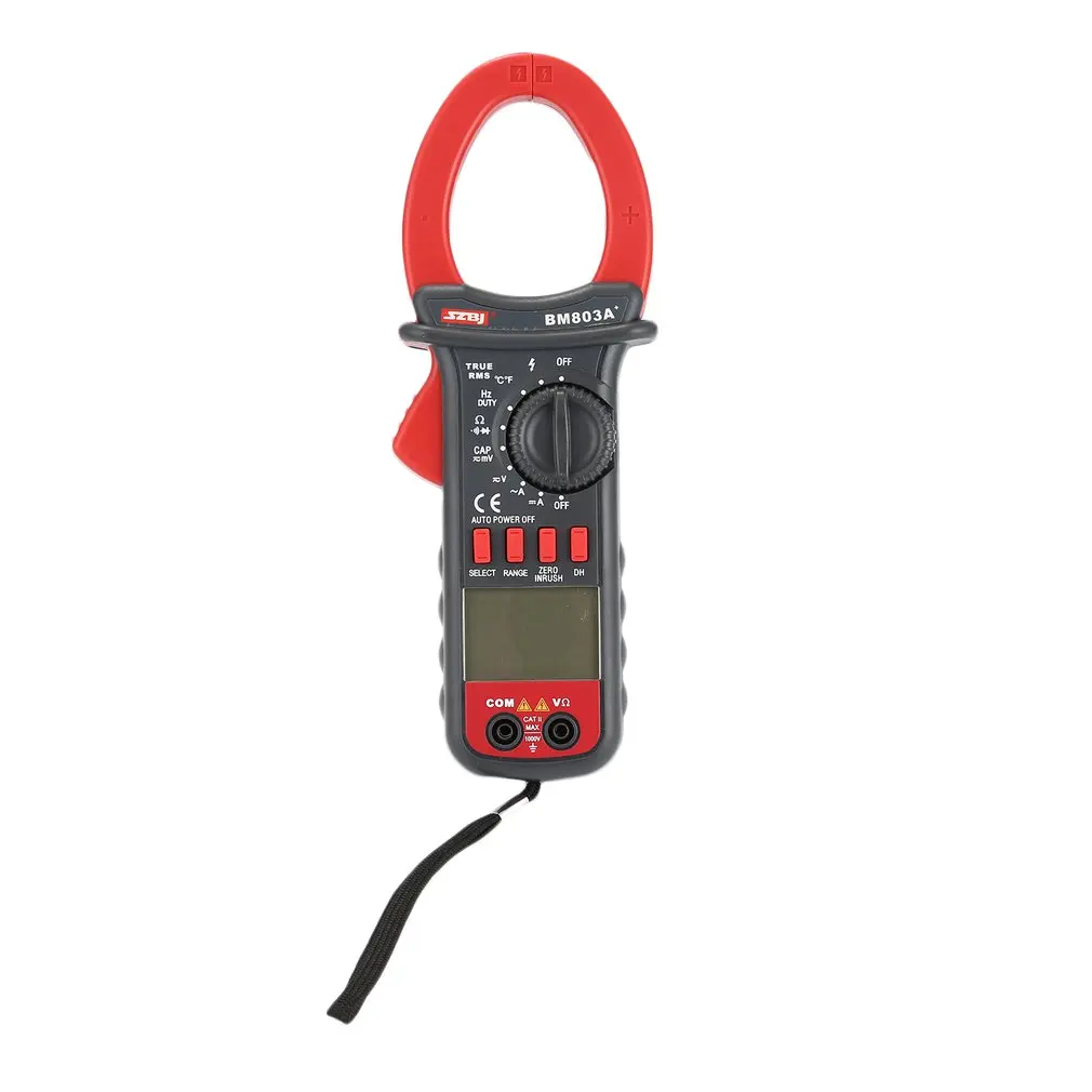 

SZBJ BM803A+ 3999 Counts Digital Clamp Multimeter AC/DC Voltage Current Tapacitor frequency temperature tester True RMS Sale