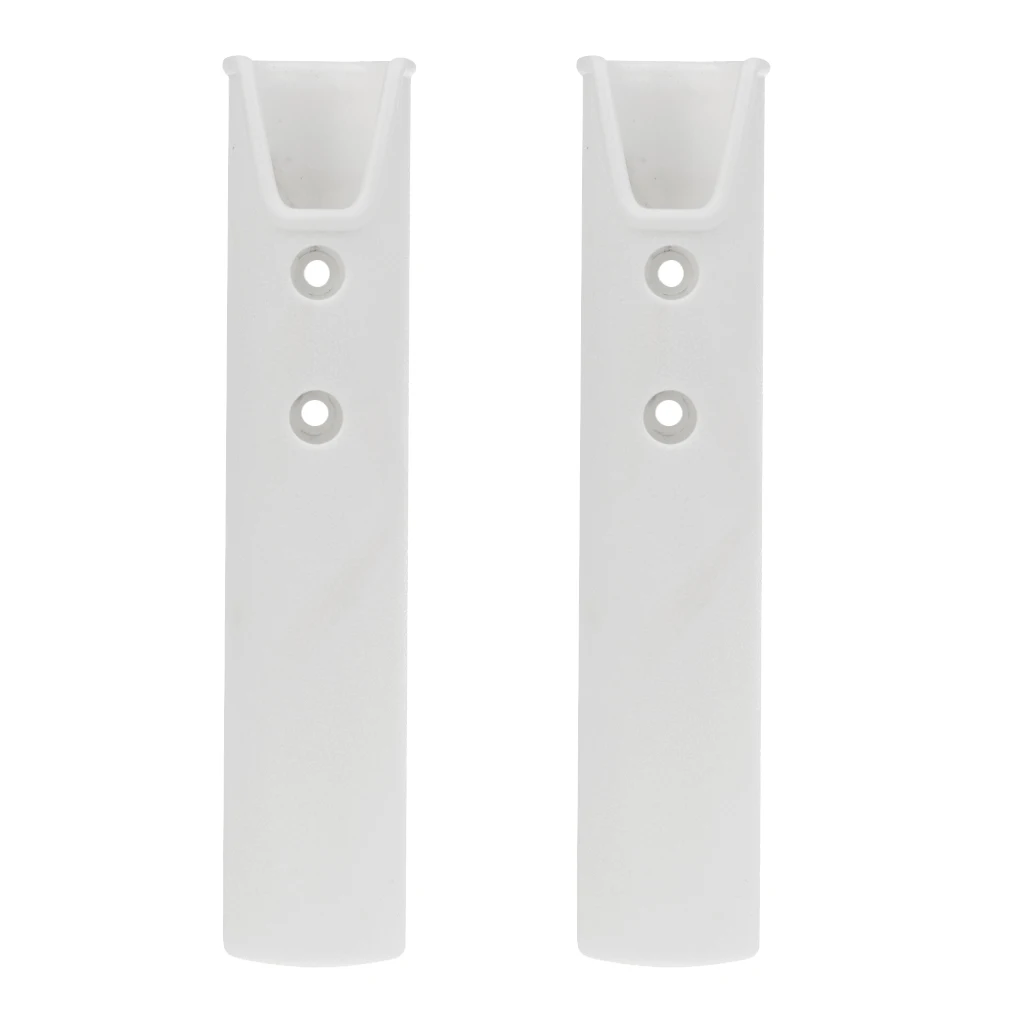 2x Marine Yacht Boat Fishing Rod Holder Flush Mount Pole Stand Rod Pod Tube ABS Plastic Tools Tackle Accessories