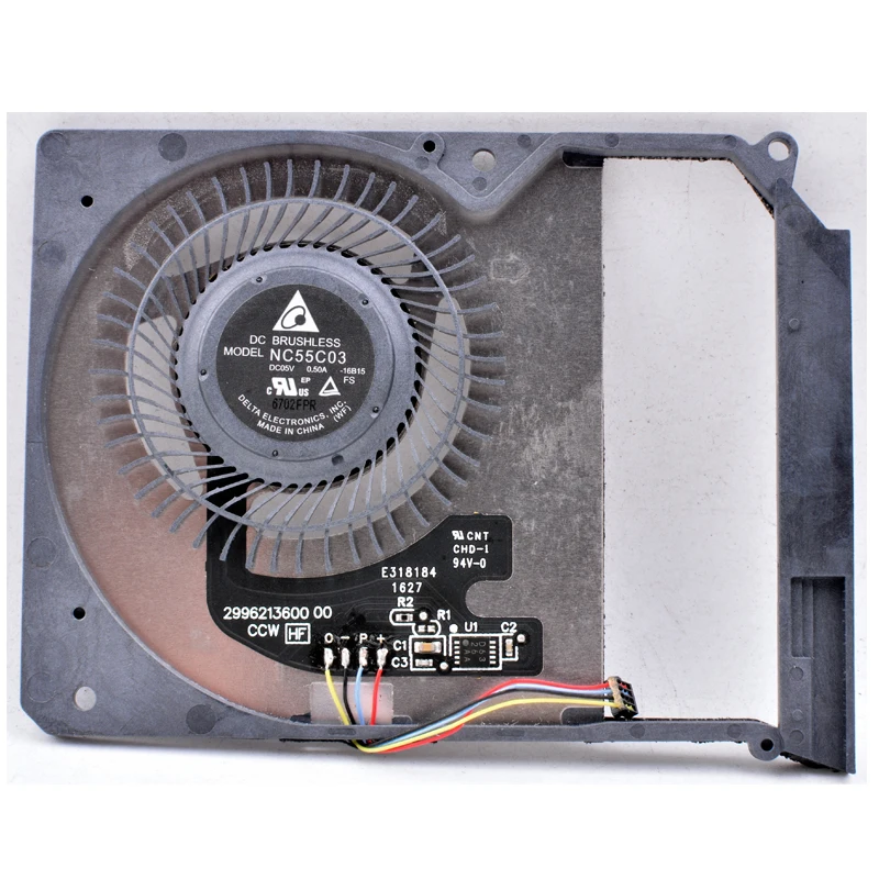 الأصلي دلتا NC55C03-16B15 DC5V 0.50A ASUS T303U T303UA T304U T304UA المدمج في وحدة المعالجة المركزية مروحة تبريد