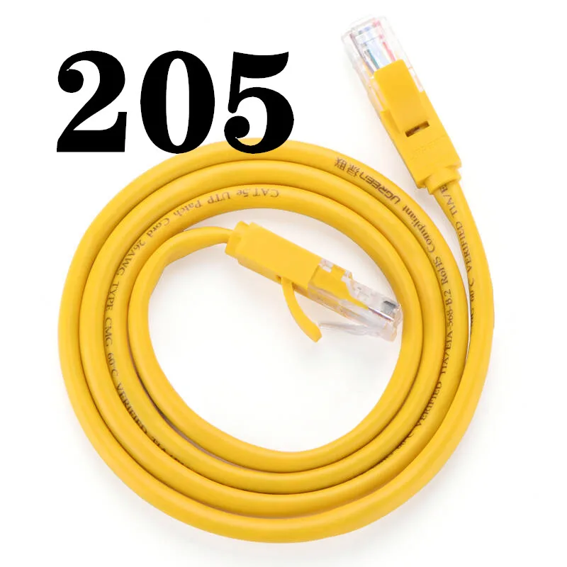 2019 Ethernet кабель высокого Скорость RJ45 сети LAN Кабельный маршрутизатор компьютерный кабель для компьютерный маршрутизатор 205