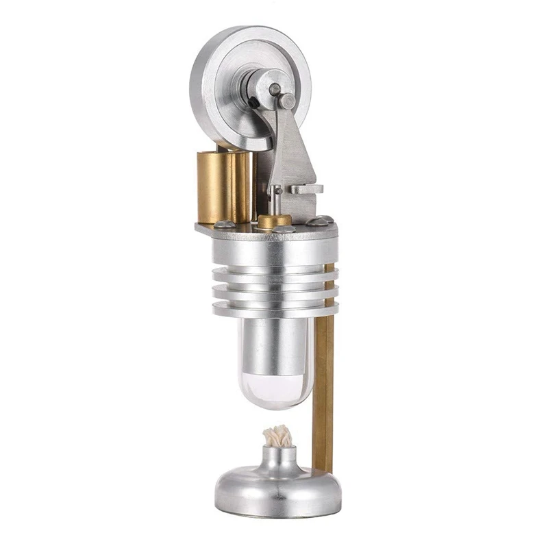 

Hot Air Stirling Engine Motor Model Kit Physics Teaching Aids Educational Toys