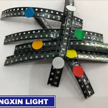 600 шт вспышка 0805 светодиодный Диод смешанный оранжевый/красный/нефритово-зеленый/синий/желтый/белый 0805 SMD светодиодный s мигающий вспыхивающий светодиодный Diod