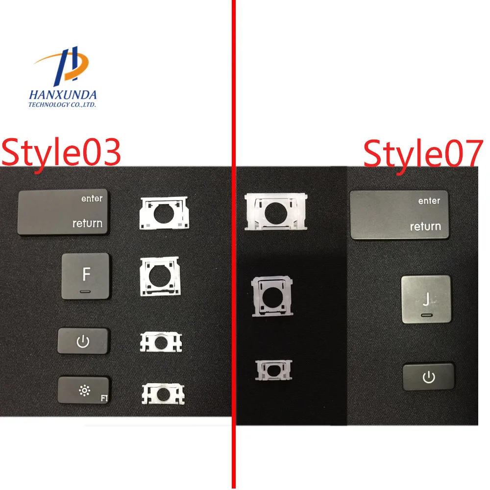 Asus X401 X401A Replacement Keys clip rubber cap