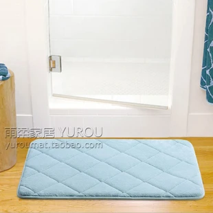 

Slow rebound memory foam absorbent mats doormat bath mat carpet