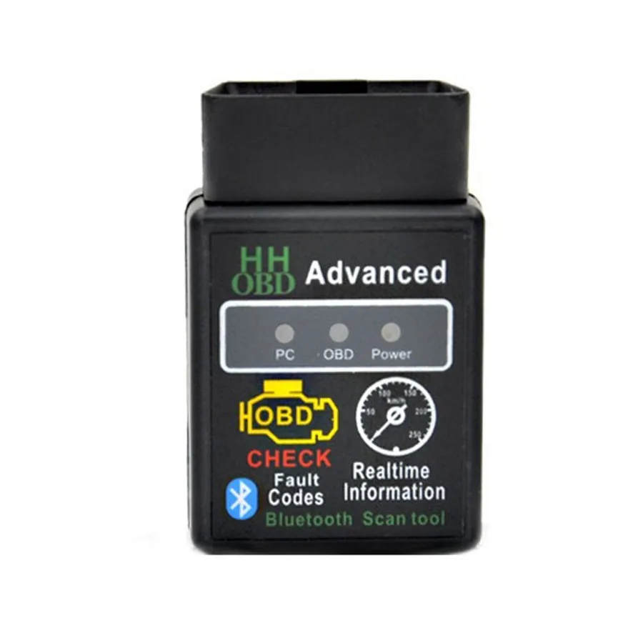 Супер V2.1 Мини ELM327 Bluetooth OBD2 EOBD2 ELM 327 считыватель кодов HHOBD мини OBDII сканирующий инструмент