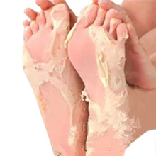 3 pacotes = 6 pcs Pé Do Bebê Máscara Renovação Descamação Pé Remover A Pele Morta Esfoliantes Suaves Meias Meias Cuidados Com Os Pés para Pedicure