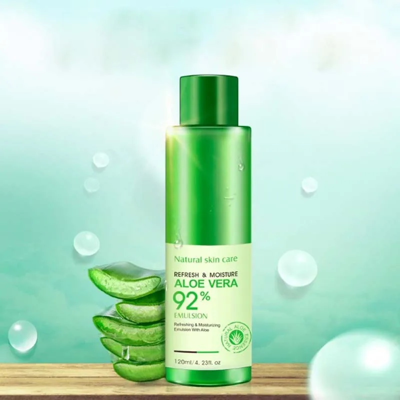 Aloe Vera Essence Toners Brightening Purifying Whitening Toner Shrink Pores Toner Moisturizing