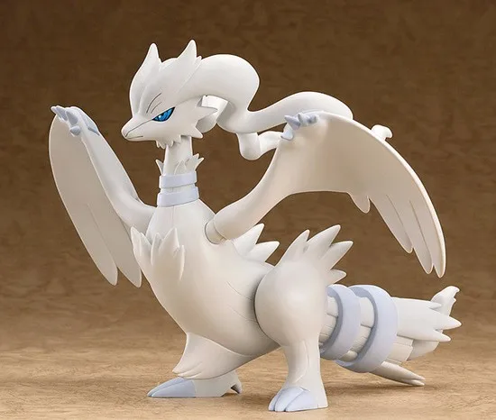 Huong Аниме Фигурка 10 см Nendoroid P GO N Reshiram 537# Q версия ПВХ фигурка Коллекционная модель игрушки Рождественский подарок