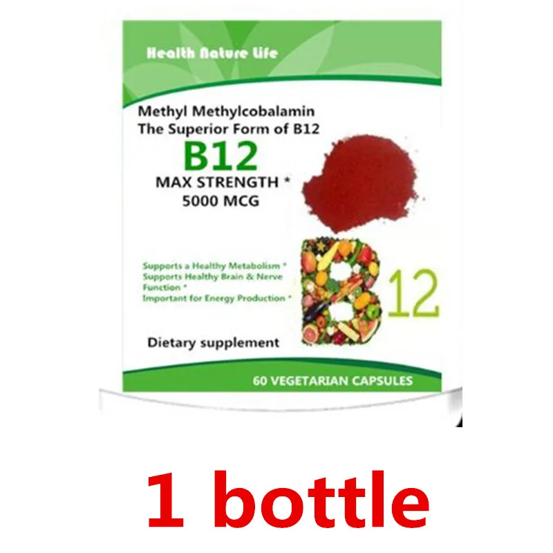 Метилкобаламин(метил В12), поддерживает клетки головного мозга, 5000 мкг, 60 шт-повышает естественную энергию и метаболизм