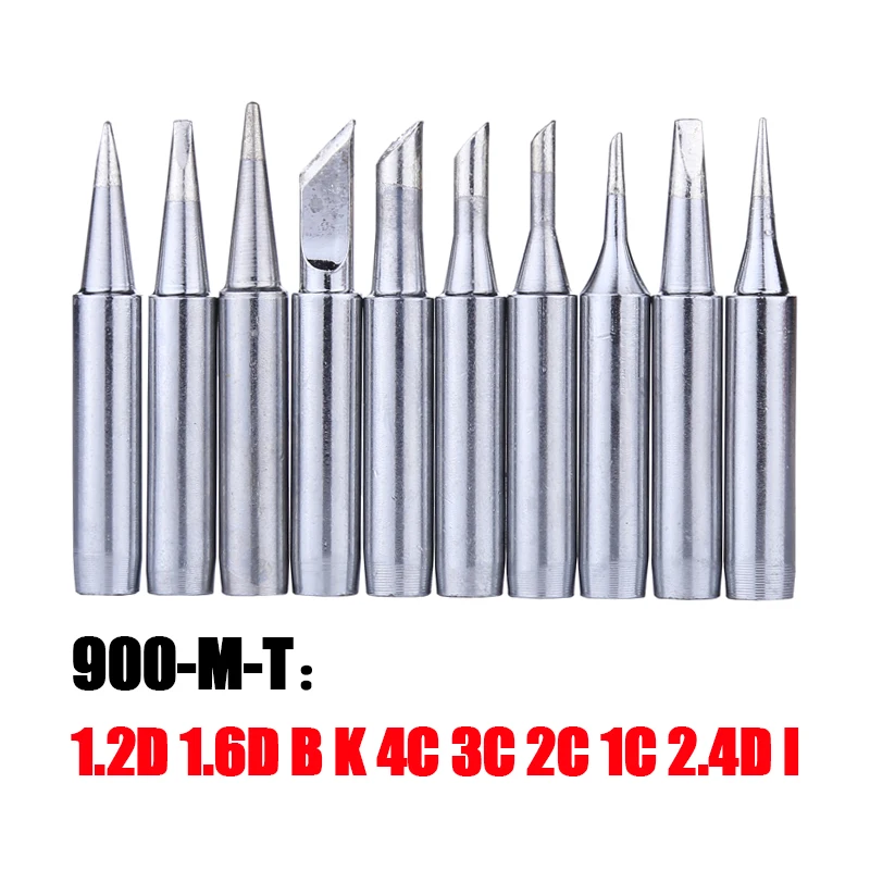 

10Pcs/lot 900M-T Series Soldering Iron Tip Set for BGA Soldering Rework Station Repair Tool
