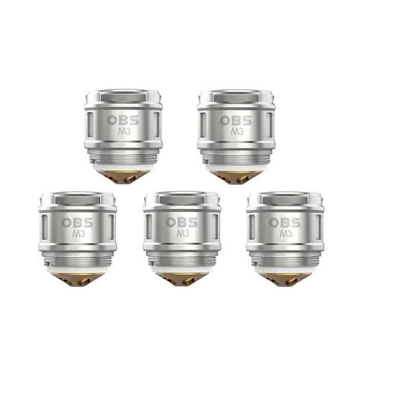 

(5 PCS/lot)Replacement M3 Mesh Coil Head Core for OBS Cube X mod Kit (50~70W) - 0.15ohm