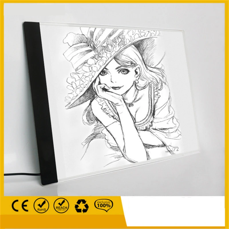 Promotion Direct Selling Ultrathin 3.5mm A4 Led Light Pad Diamond Tracing Painting Tablet Apply To Embroidery Cross Stitch Promotion Direct Selling Ultrathin 3.5mm A4 Led Light Pad Diamond Tracing Painting Tablet Apply To Embroidery Cross Stitch