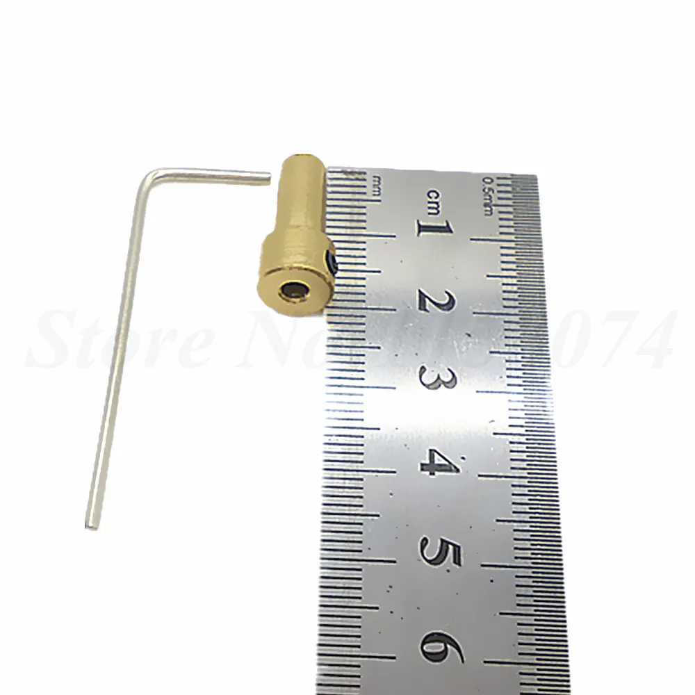 Brass Motor Shaft Coupling Connector Adapter Joint