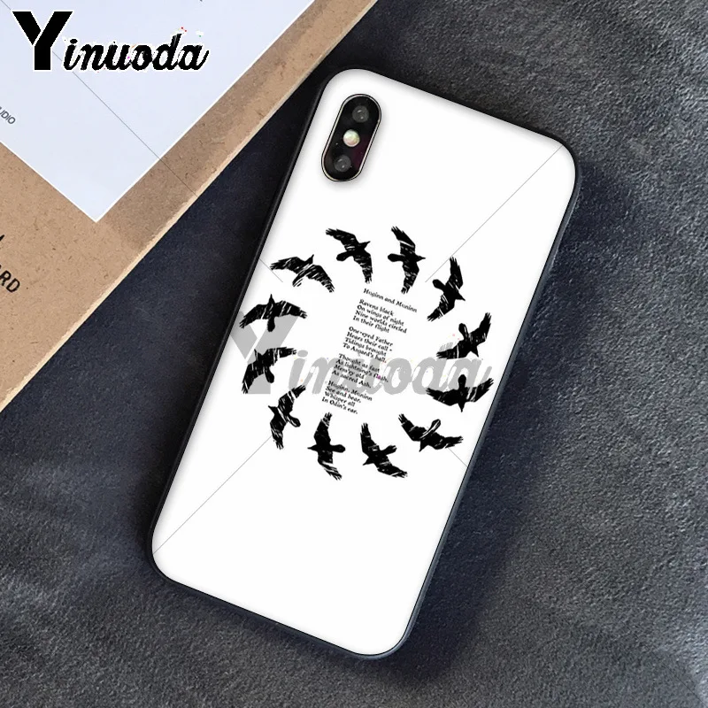 Viking odin norse Huginn and Muninn bird